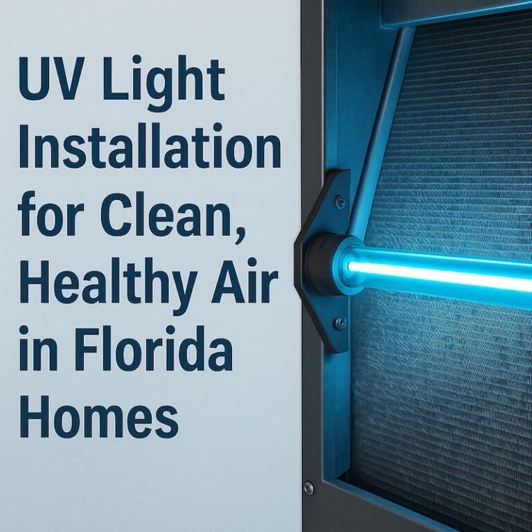 UV Light Installation